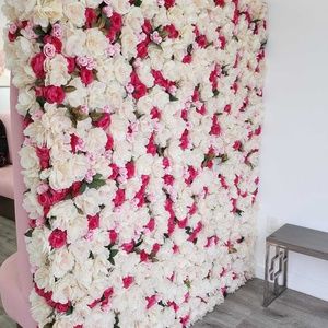 Small & Large Faux Flower Walls; Ideal for Photography / Instagram Moments